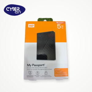 WD My Passport Portable External Hard Drive 5TB USB WD My Passport Portable External Hard Drive 5TB USB