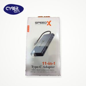 Speed-X 11 in 1 Multi-Port Type-C 4K HDMI USB 3.0 Converter Speed-X 11 in 1 Multi-Port Type-C 4K HDMI USB 3.0 Converter