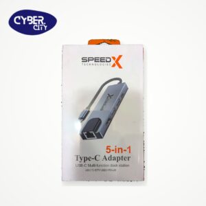 Speed-X 5 in 1 Multi-Port Type-C 4K HDMI USB 3.0 Converter Speed-X 5 in 1 Multi-Port Type-C 4K HDMI USB 3.0 Converter